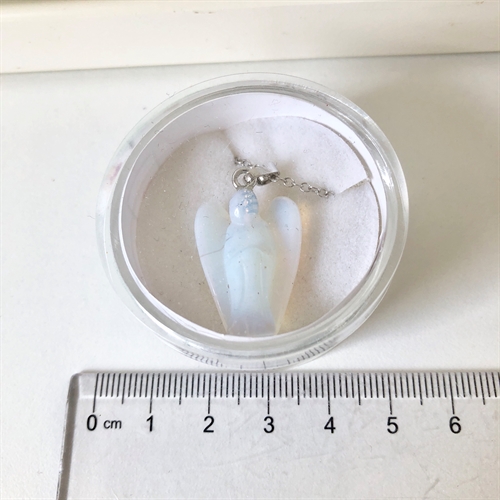 Opalit Engel Vedhæng m/kæde 3 cm